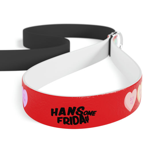 HANSomeFRIDAy Leash, Red