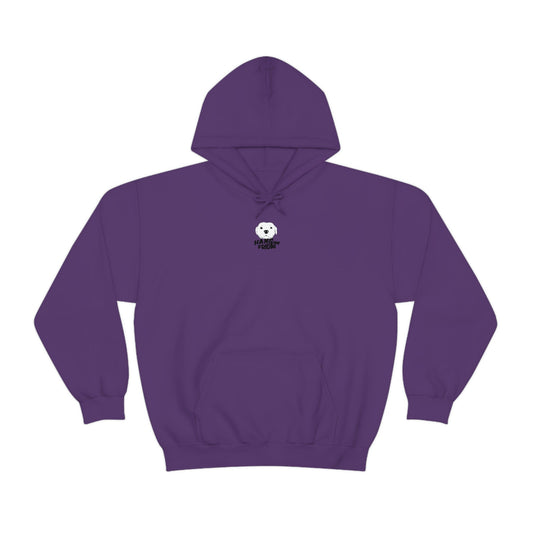 Purple Einstein Unisex Hooded Sweatshirt