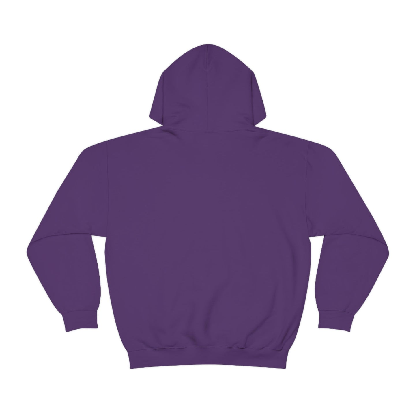 Purple Einstein Unisex Hooded Sweatshirt