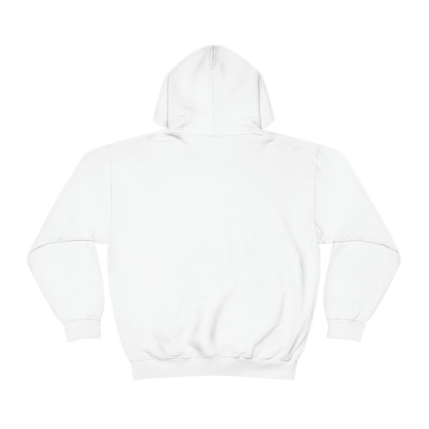 White Einstein Unisex Hooded Sweatshirt