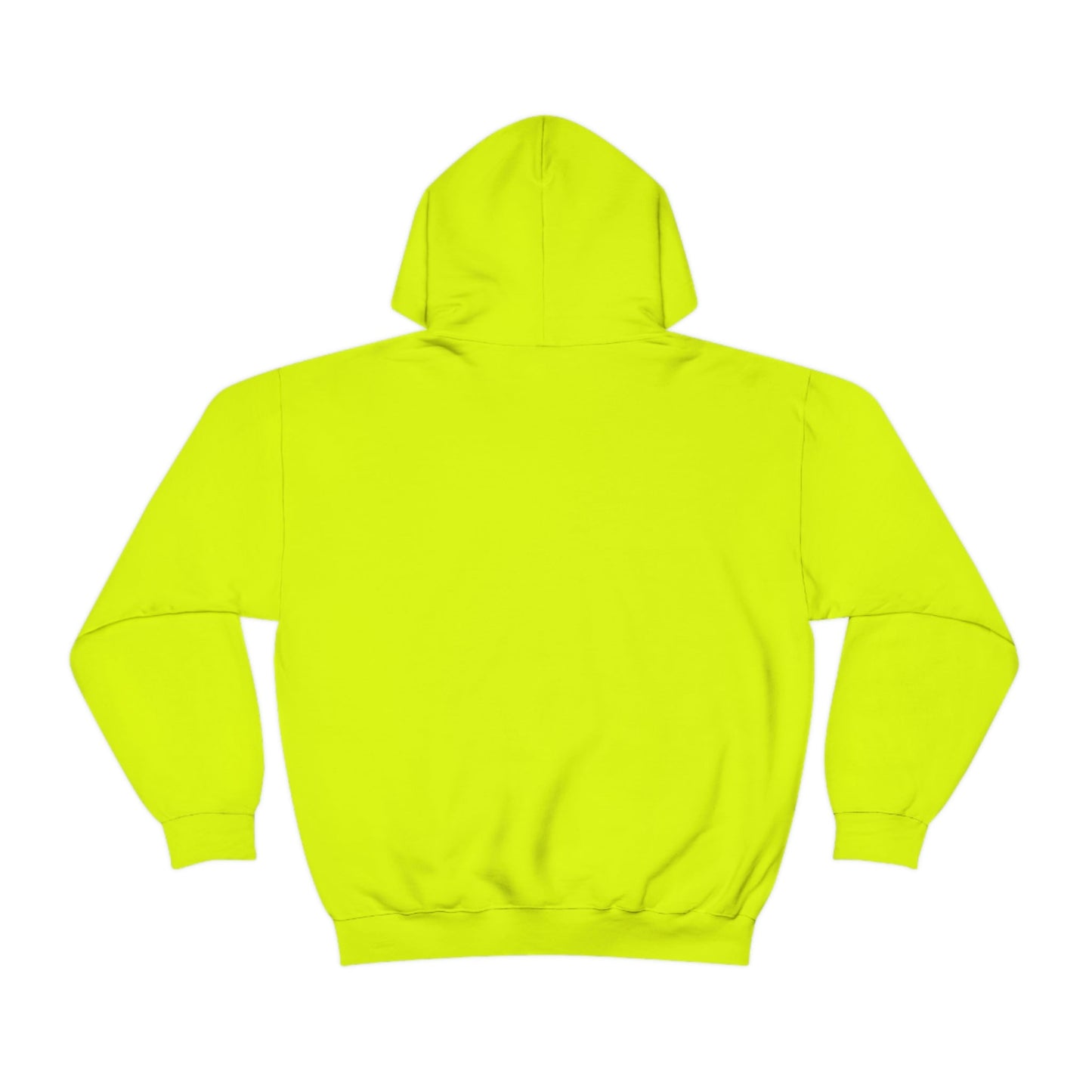 Safety Green Einstein Unisex Hooded Sweatshirt